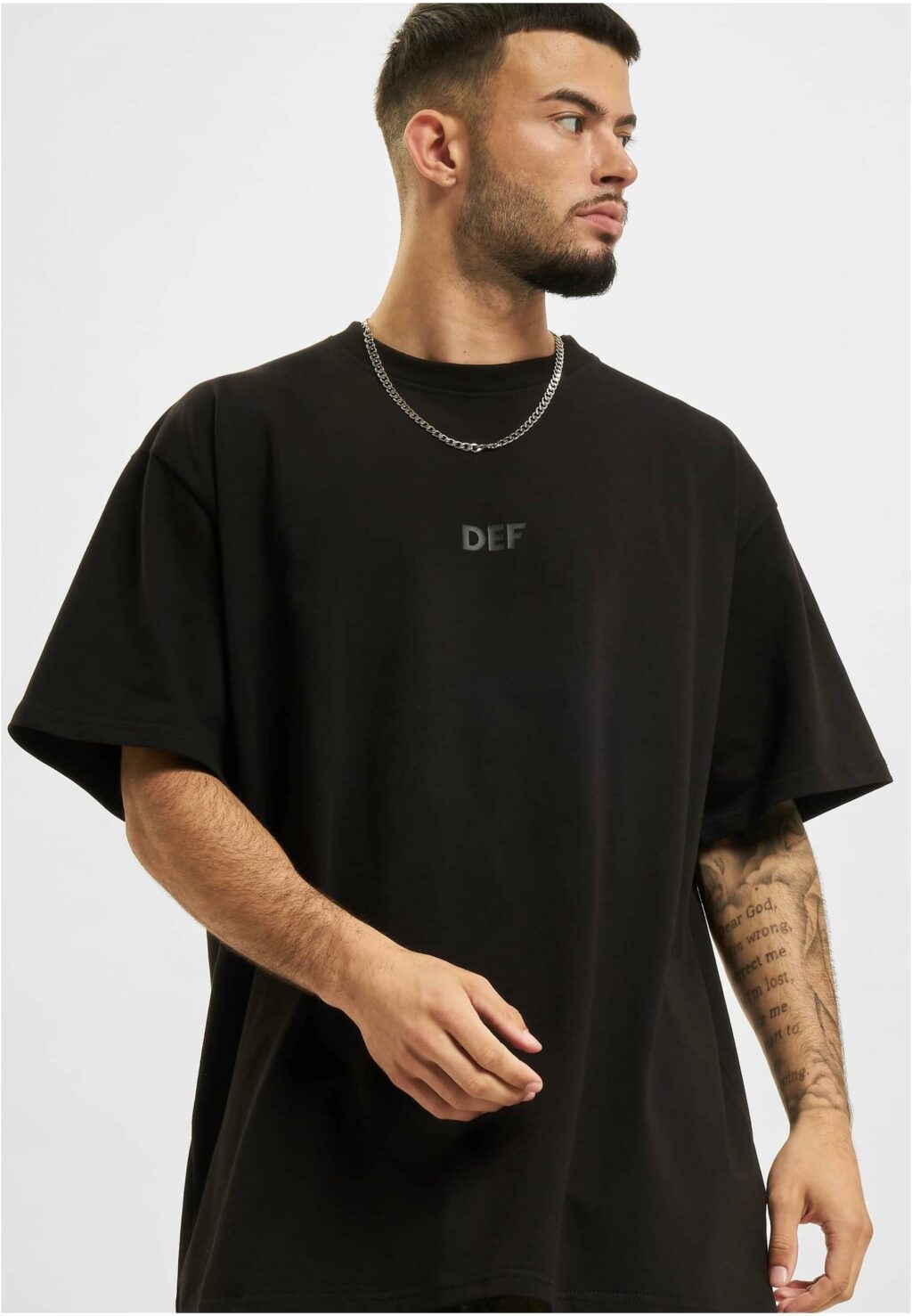 DEF Heavy Jersey T-Shirt black DFTS200