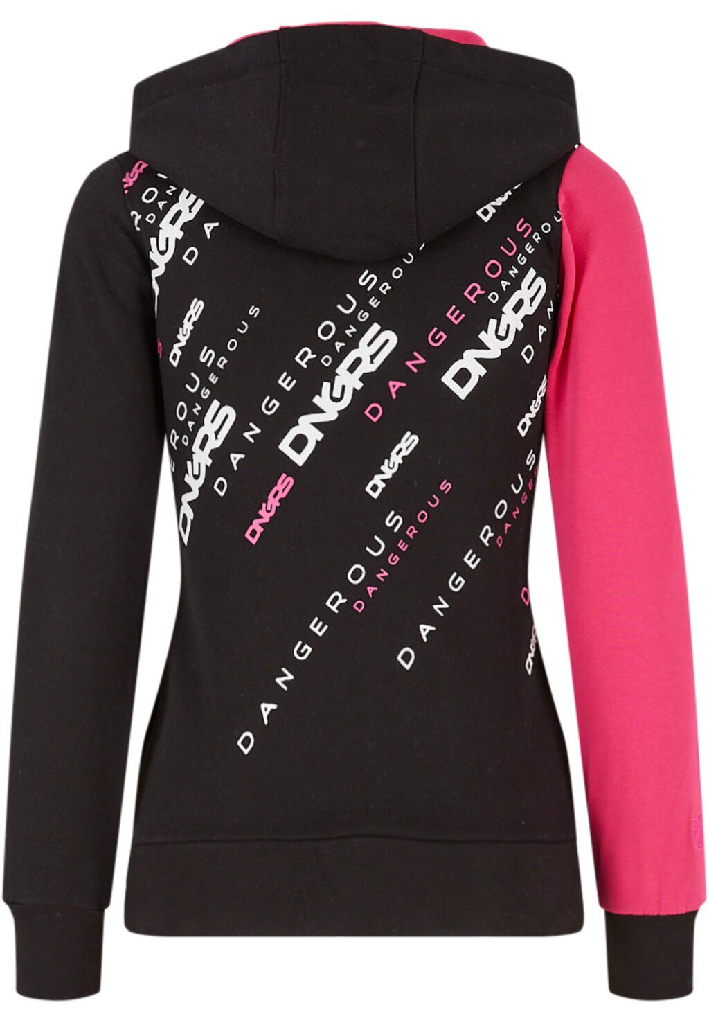 Down to Earth Hoody black/pink DLHD076