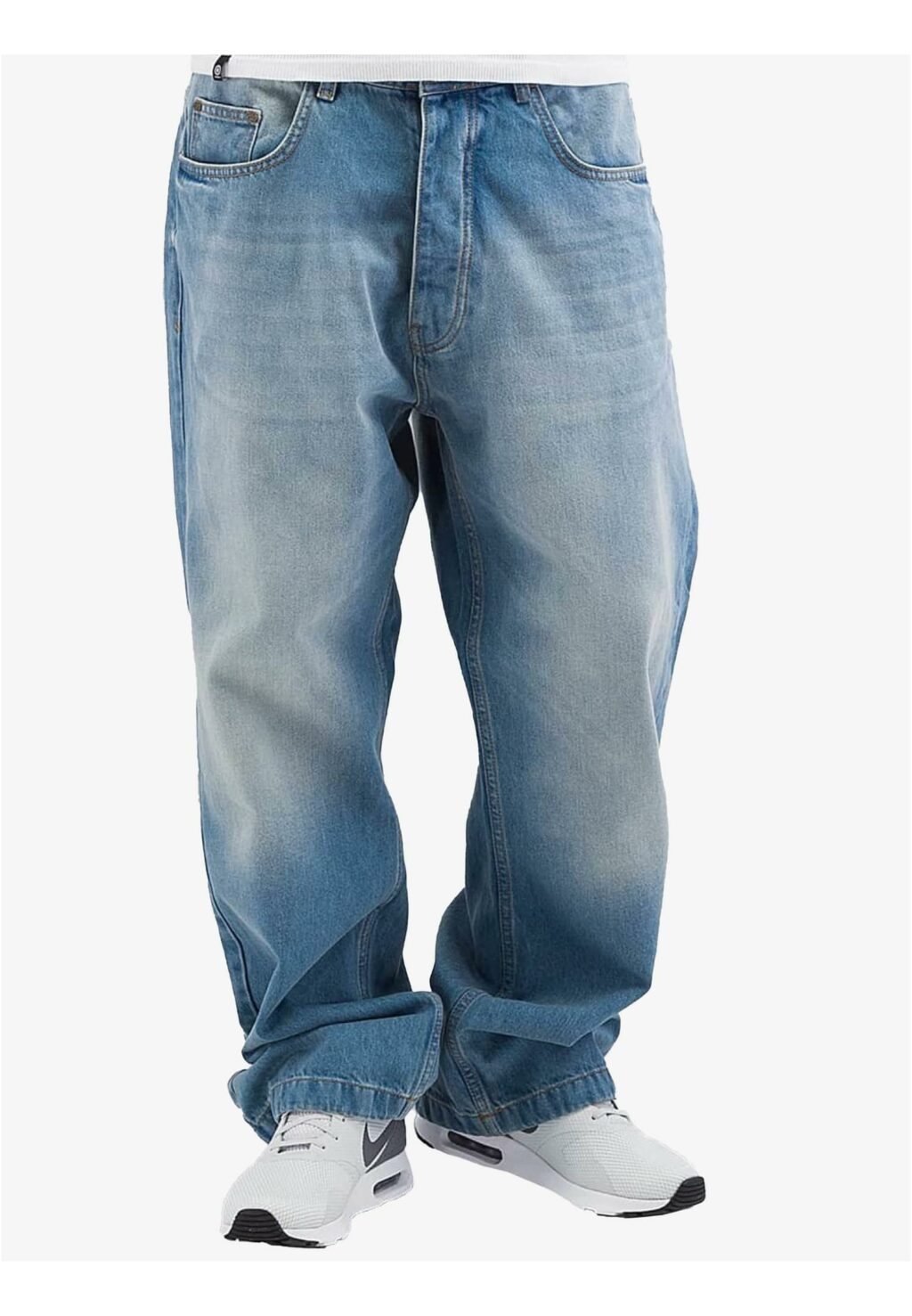 Ecko Unltd. Fat Bro Baggy Jeans light blue denim W42 ECKOJS1001