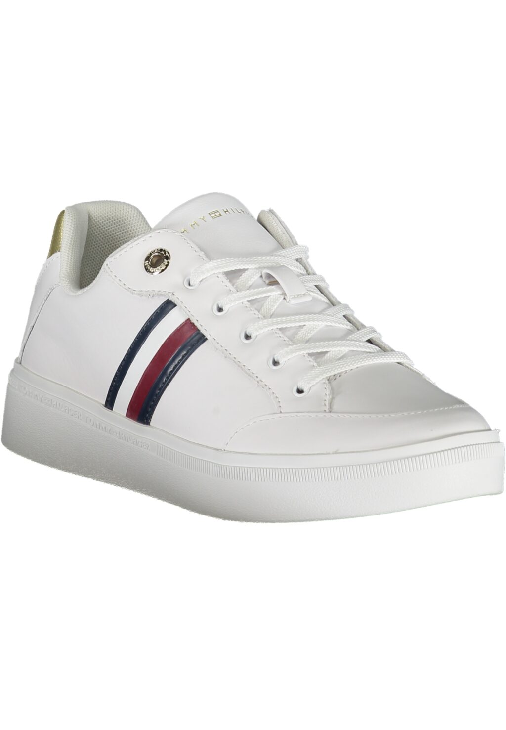 TOMMY HILFIGER WHITE WOMEN'S SPORTS SHOES FW0FW07446F_BIYBS