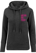 Ladies Waiting For Friday Hoody charcoal MT2527