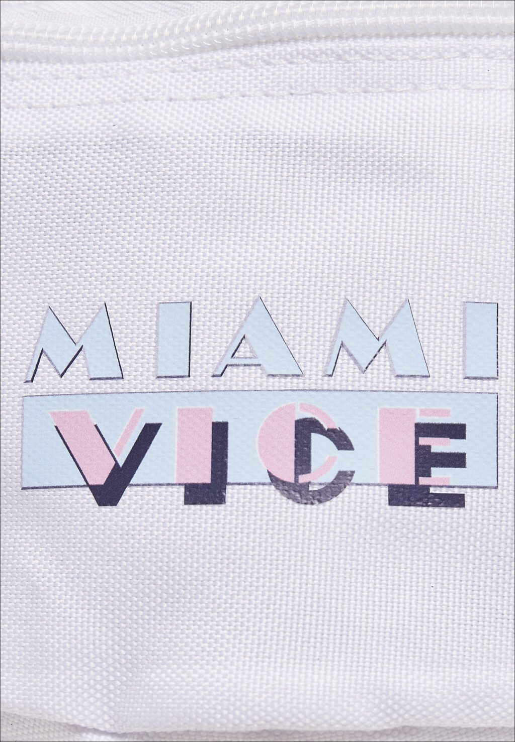 Miami Vice Logo Hip Bag white one MC748