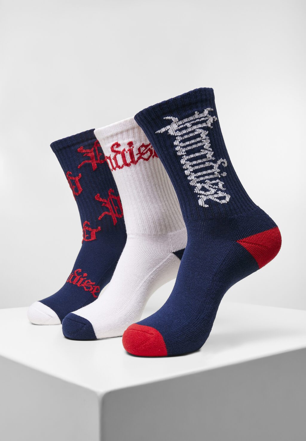 Paradise Socks 3-Pack navy/white/red MT2221