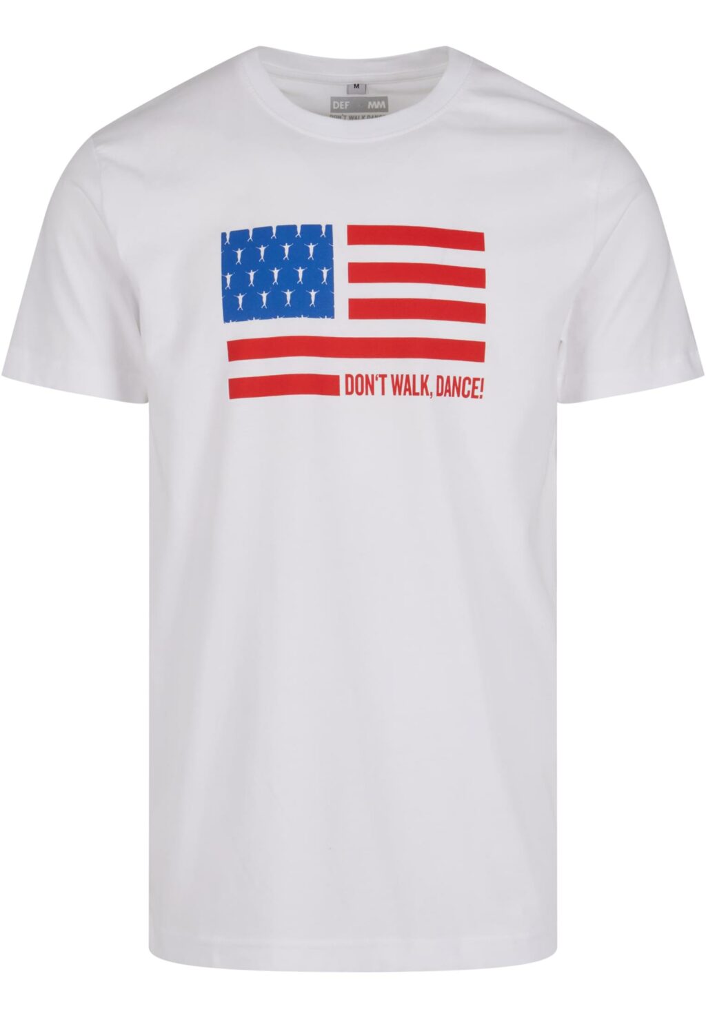 T-Shirt Don't Walk Dance white DFMMTS004