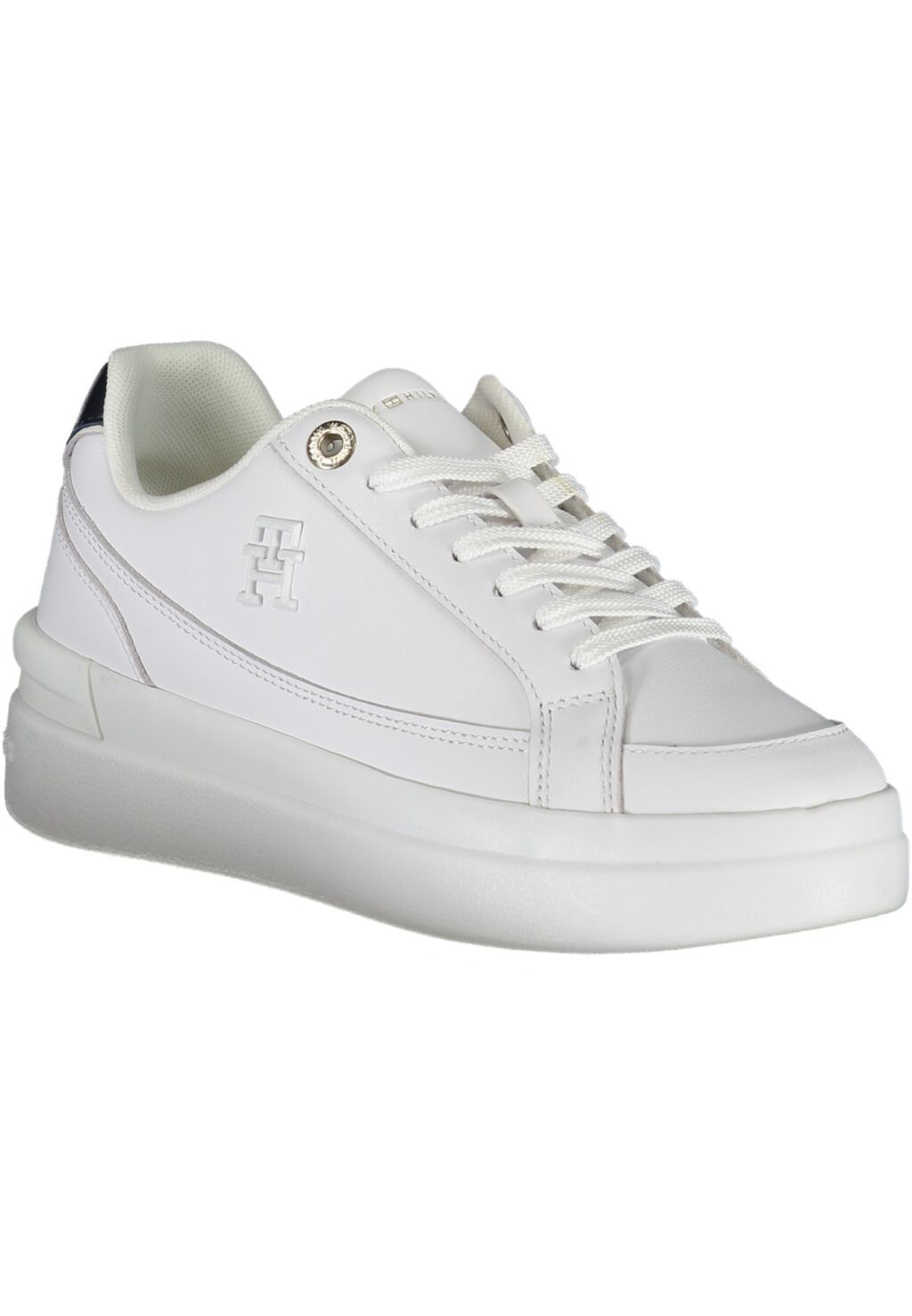 TOMMY HILFIGER WHITE WOMEN'S SPORTS SHOES FW0FW07568F_BIYBS
