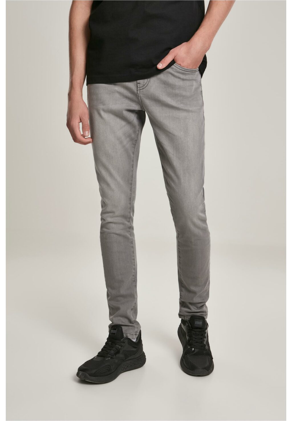 Urban Classics Slim Fit Jeans mid grey TB3076