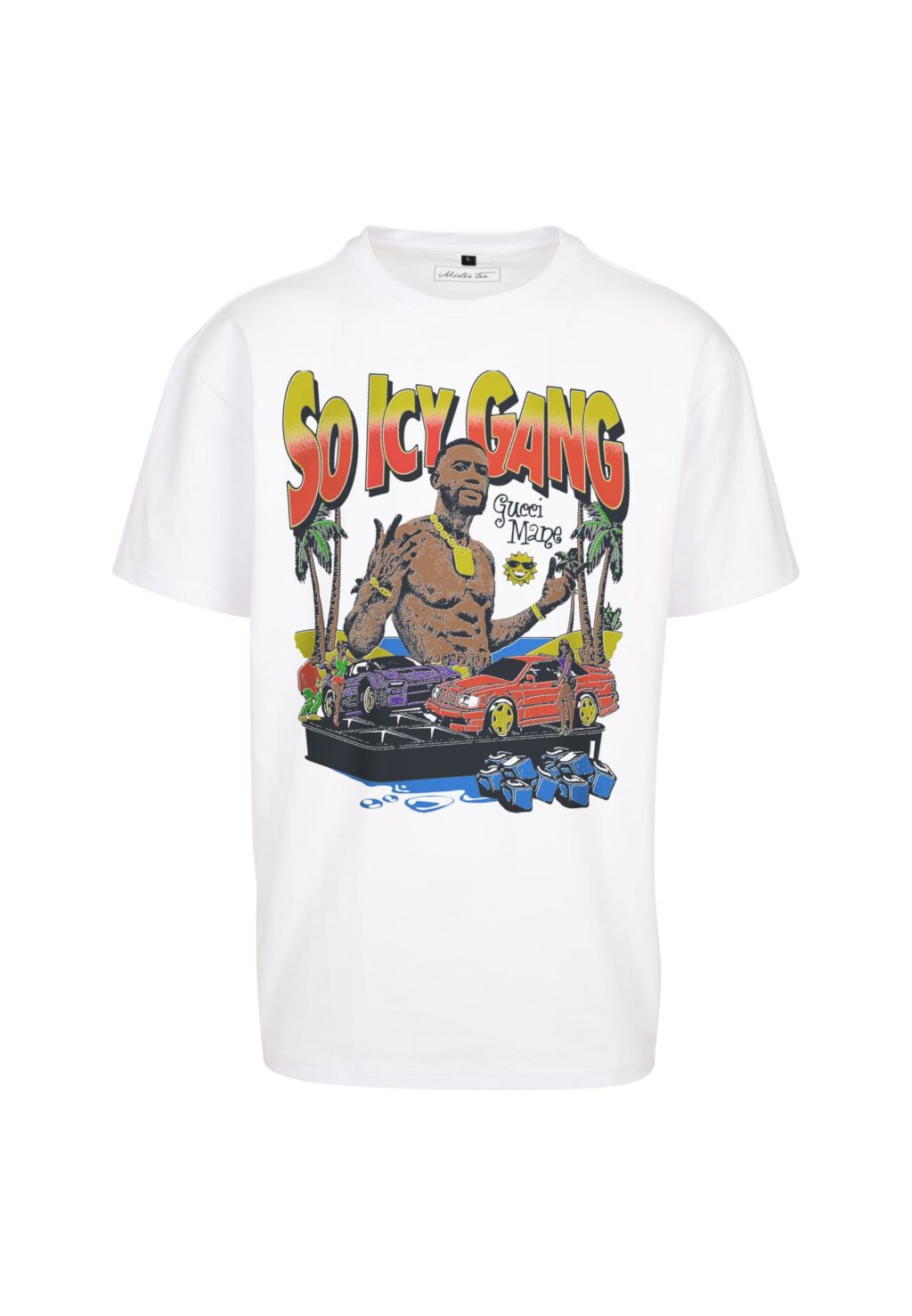 Gucci Mane So Icy Oversize Tee white MT3022