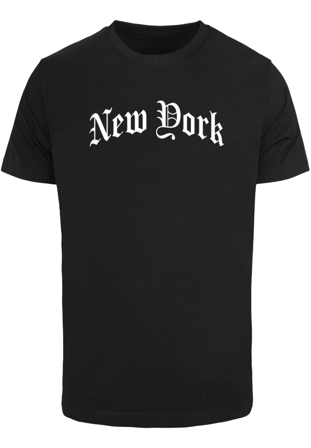 New York Wording Tee black MT3070