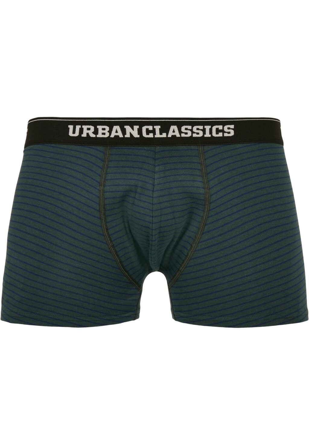 Urban Classics Boxer Shorts 3-Pack dgrn plaidaop+btlgrn/dblu+dgrn TB3841