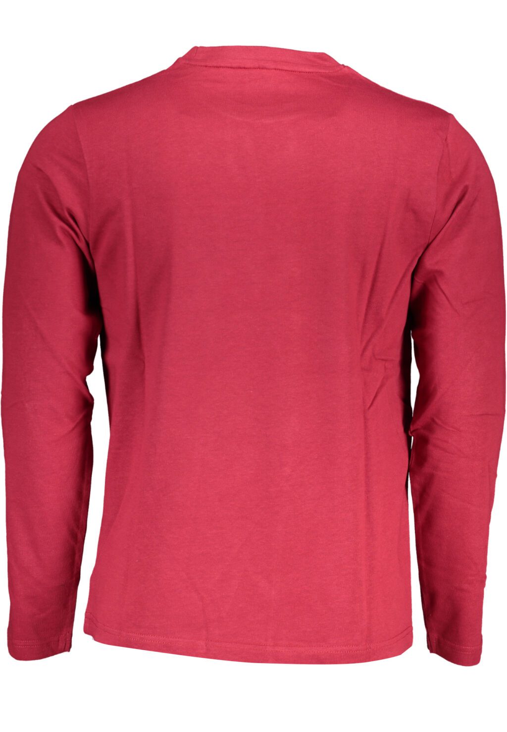 US GRAND POLO MEN'S LONG SLEEVE T-SHIRT RED UST871_ROROSSO
