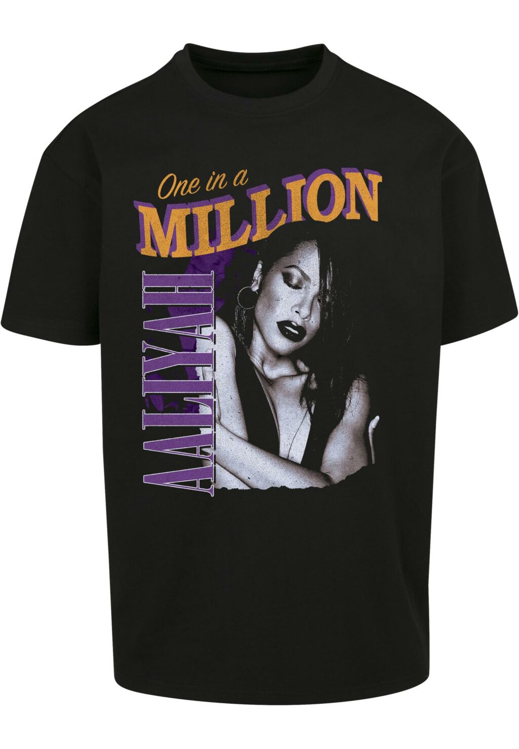 Aaliyah One In A Million Oversize Tee black MT1830