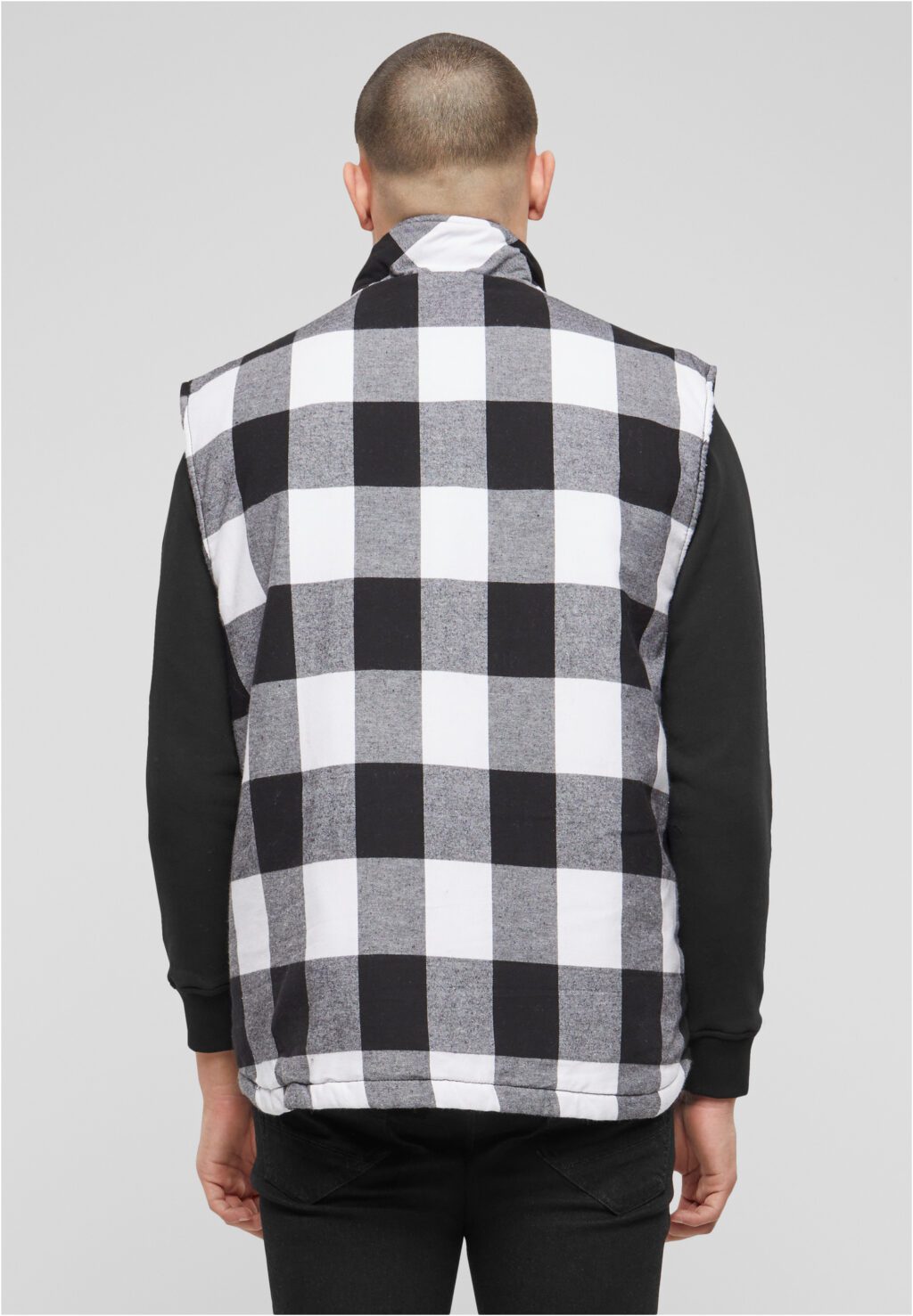 Brandit Lumber Vest white/black BD4034