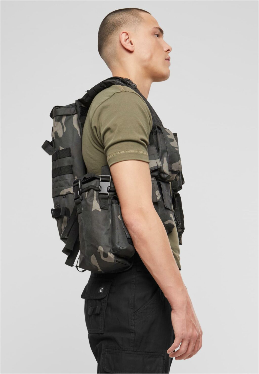 Brandit Tactical Vest darkcamo one BD8006
