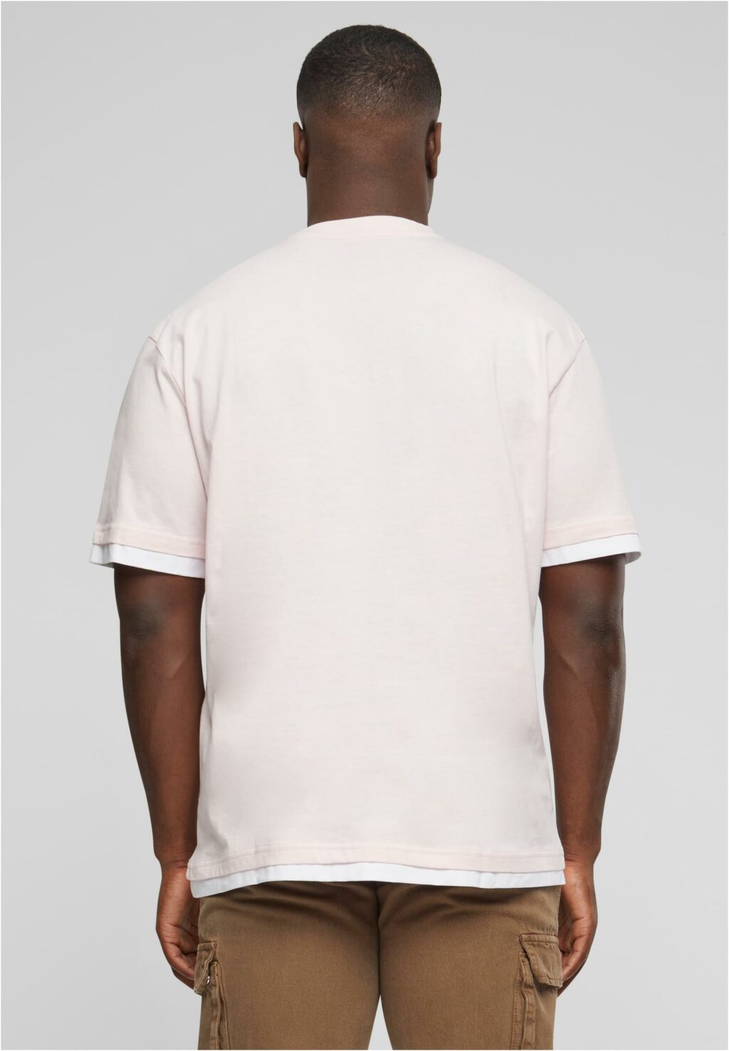 DEF Visible Layer T-Shirt pink/white DFTS237