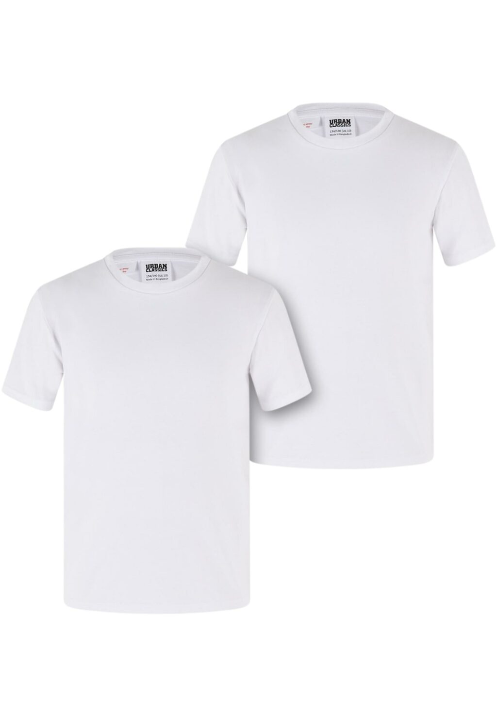 Girls Stretch Jersey Tee 2-Pack white+white UCK007A