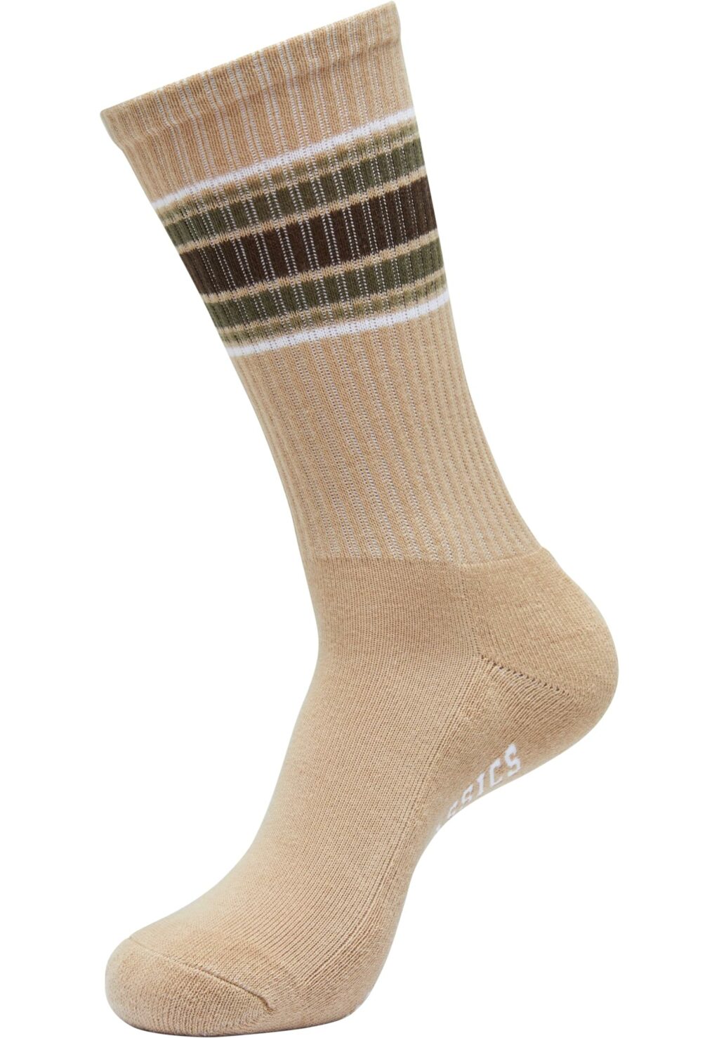 Layering Stripe Socks 4-Pack white/whitesand/tiniolive/unionbeige TB6536