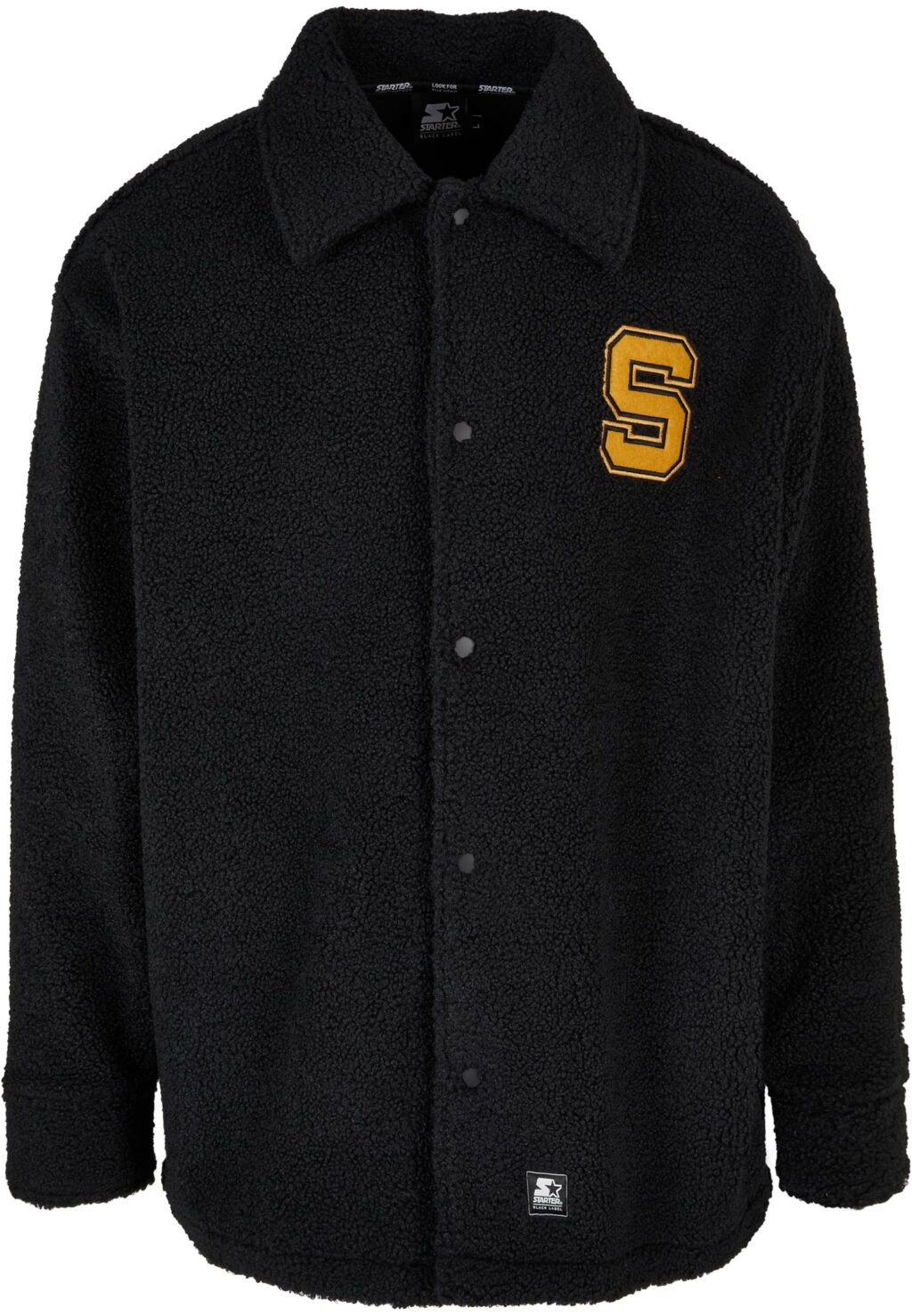 Starter Sherpa Shirt Jacket black ST361