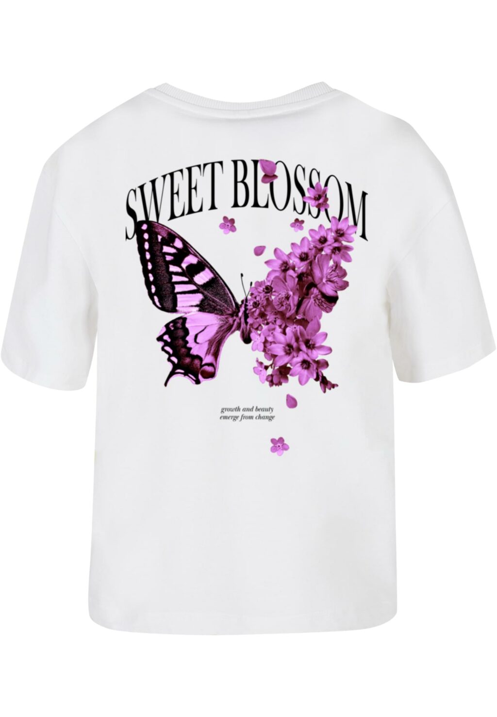 Sweet Blossom And Beauty Tee white MST077