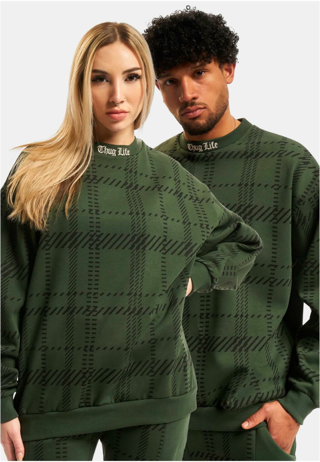Thug Life Mosch Pullover olive TLCN152