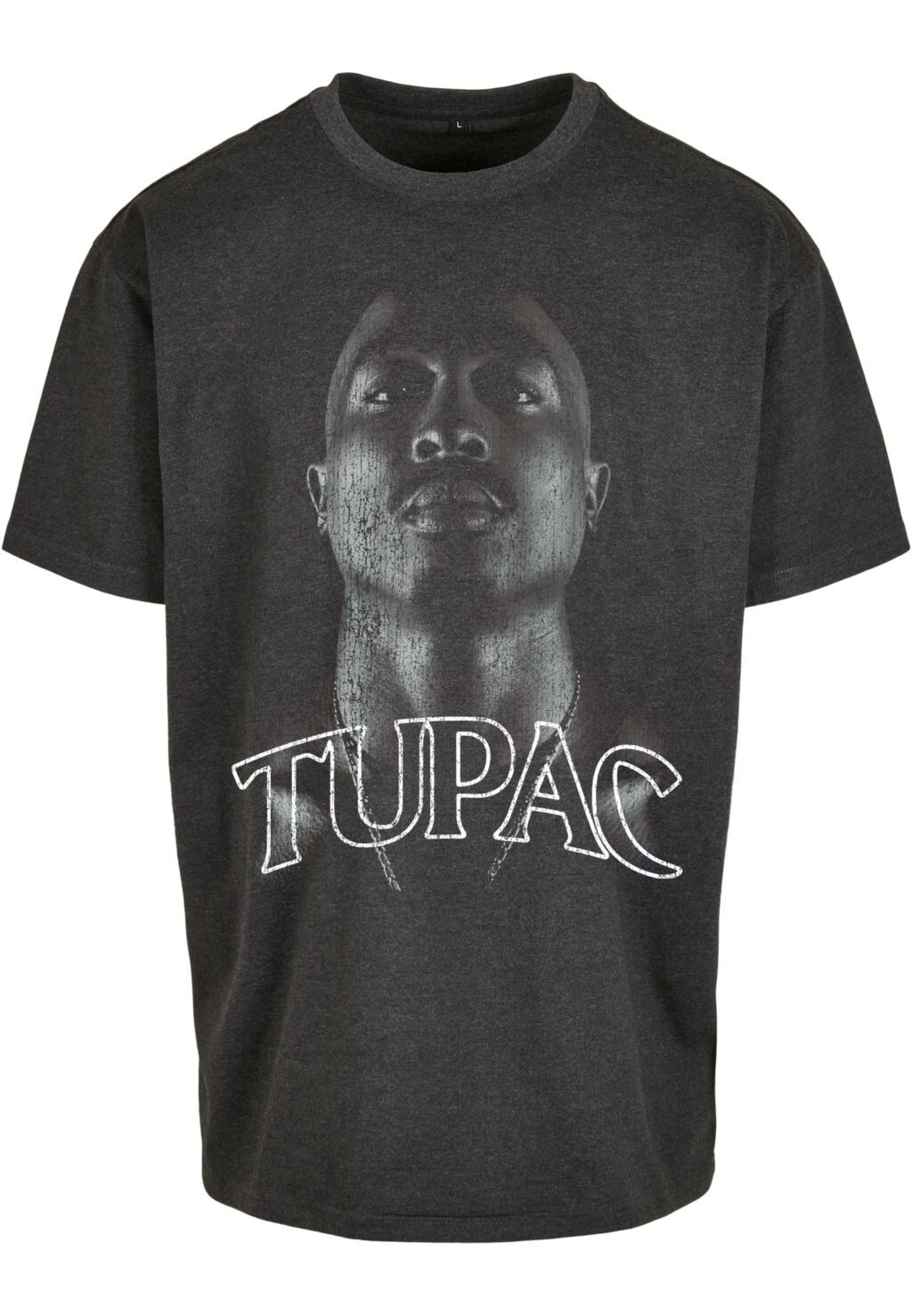 Tupac Up Oversize Tee charcoal MT1921