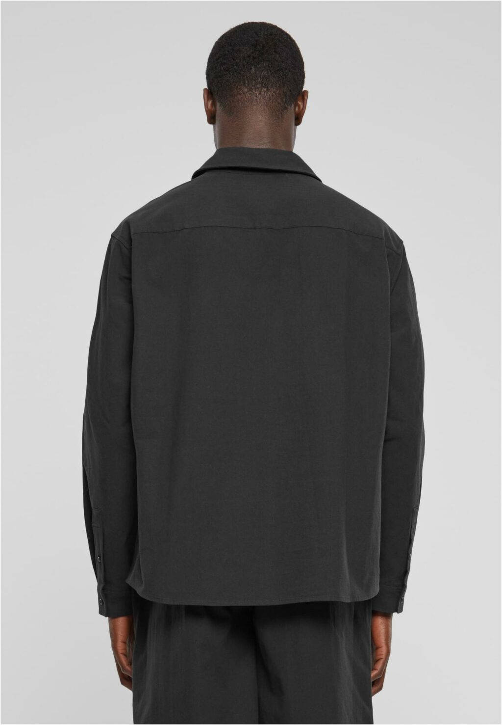 Urban Classics Basic Crepe Shirt black TB6410