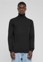 Urban Classics Knitted Turtleneck Sweater black TB6360