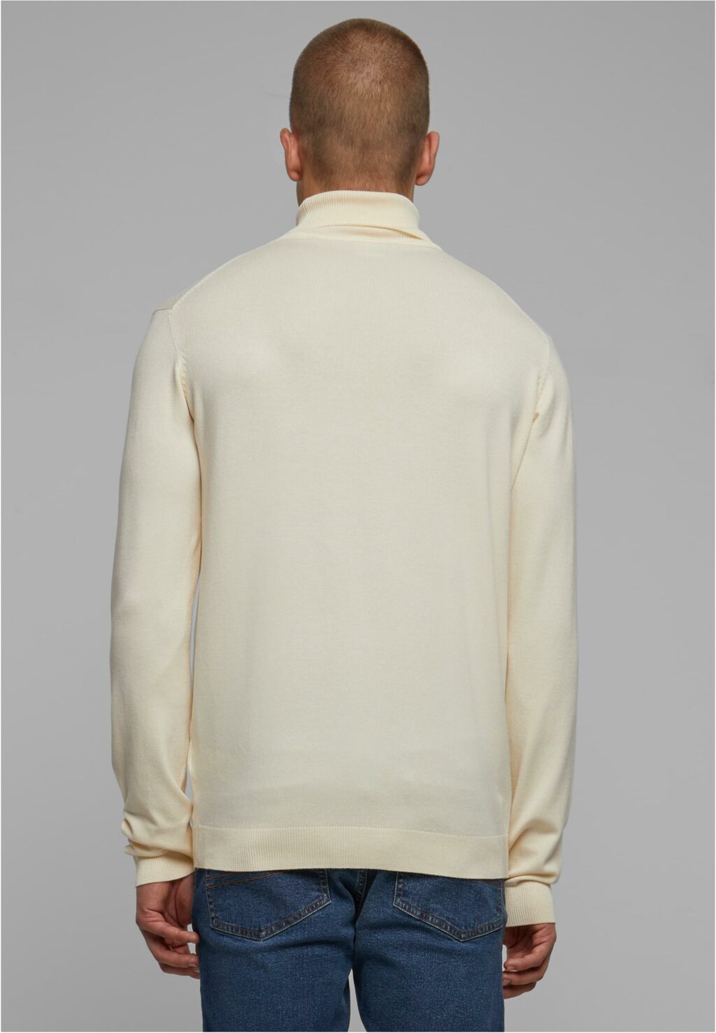 Urban Classics Knitted Turtleneck Sweater whitesand TB6360