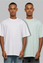 Urban Classics Tall Tee 2-Pack frostmint+white TB006A