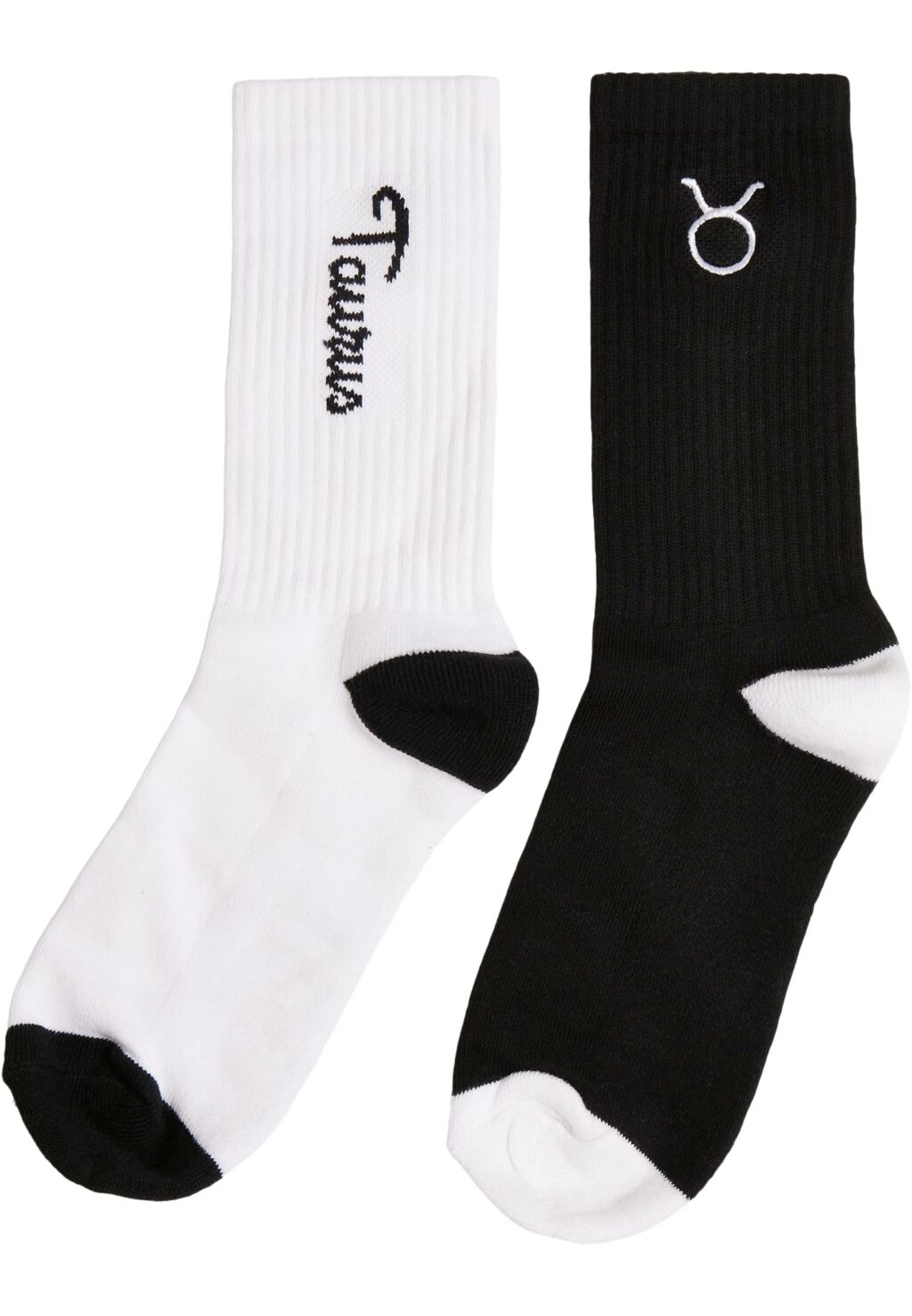 Zodiac Socks 2-Pack black/white taurus MT2235