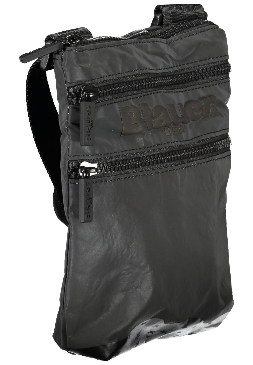 BLAUER MEN'S BLACK SHOULDER BAG F3BRISTOL02REF_NEBLK