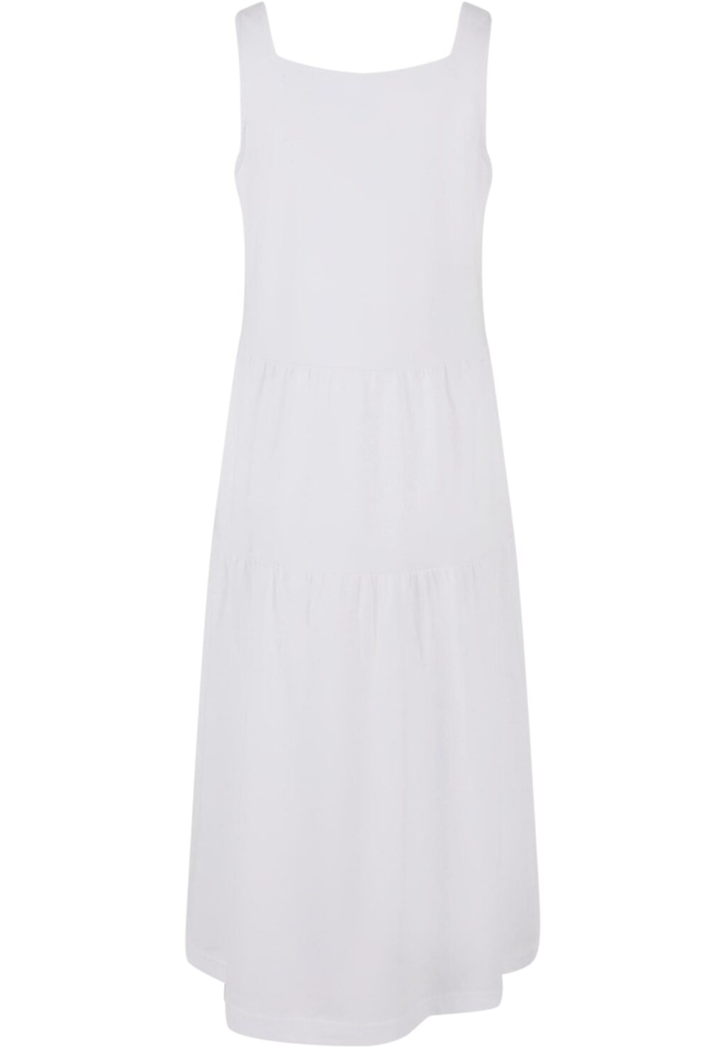 Girls 7/8 Length Valance Summer Dress white UCK4784