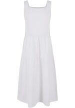 Girls 7/8 Length Valance Summer Dress white UCK4784
