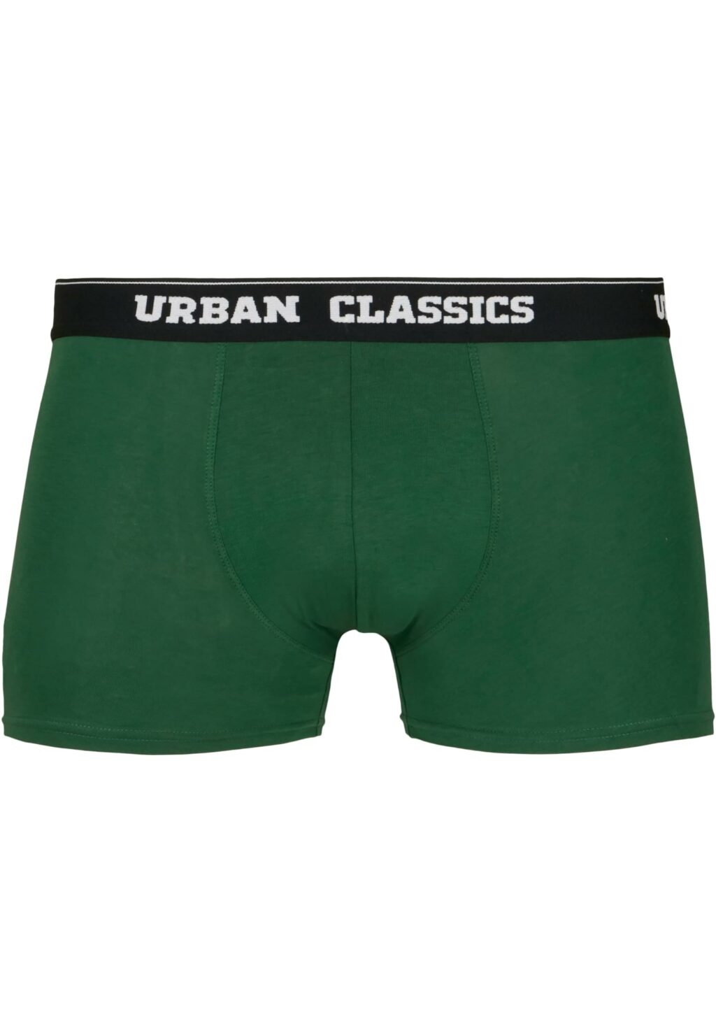 Urban Classics Boxer Shorts 5-Pack wht+dgrn+cha+logo aop+blk TB3846