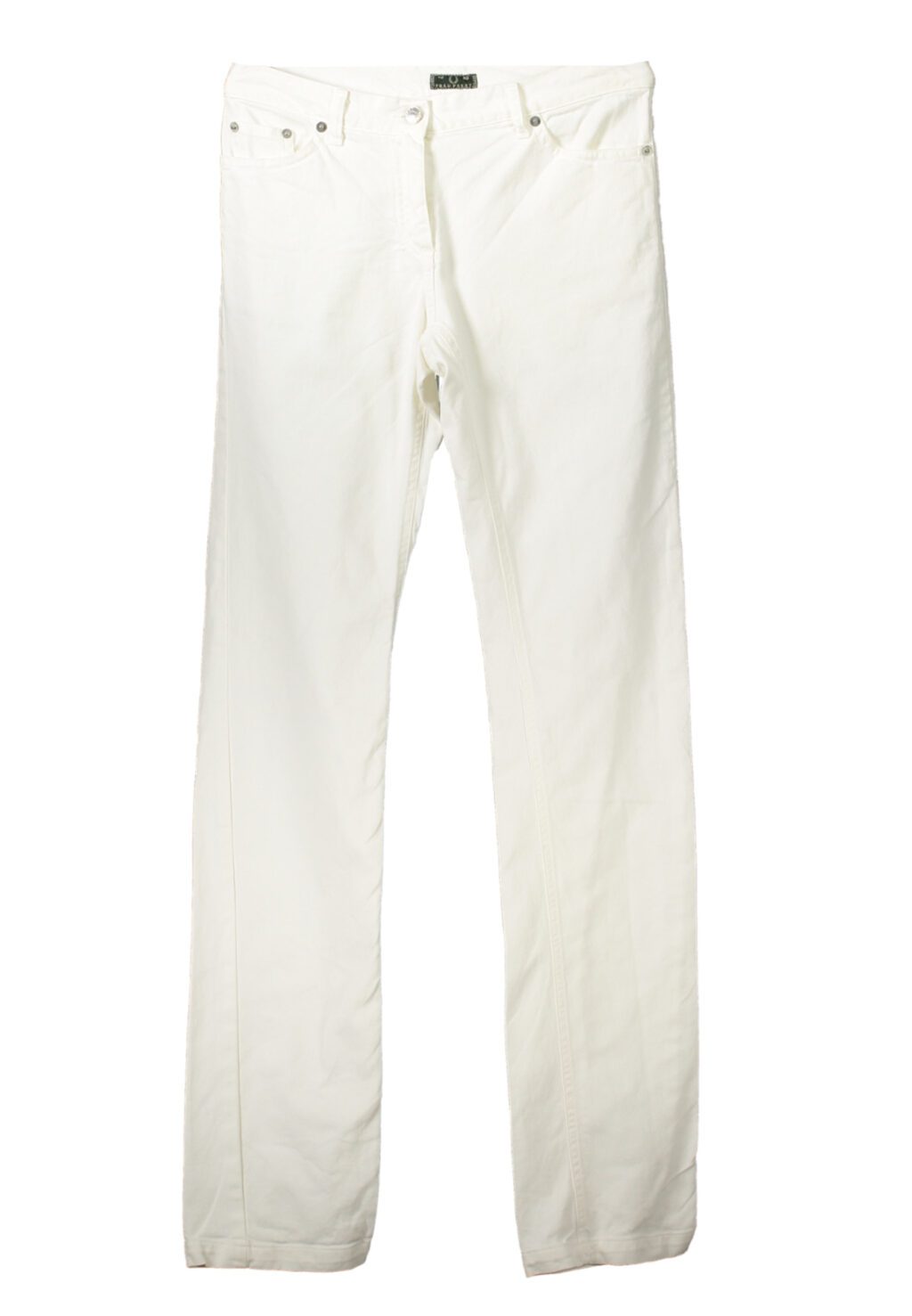 FRED PERRY WHITE WOMEN'S TROUSERS 315025421_3F95B8E_BIANCO9100