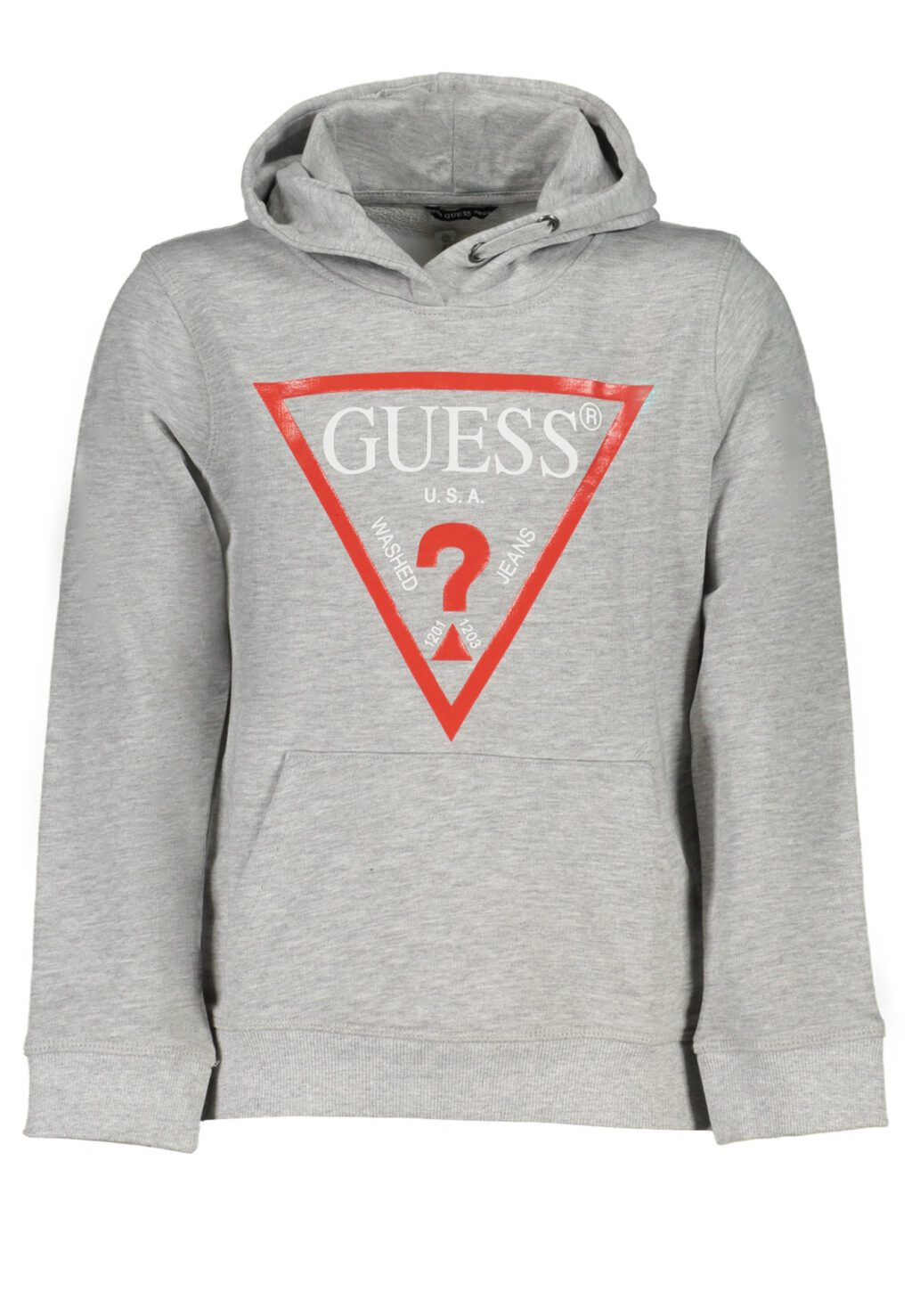 GUESS JEANS GRAY SWEATSHIRT WITHOUT ZIP FOR CHILDREN L92Q09KAUG0_GRLHY