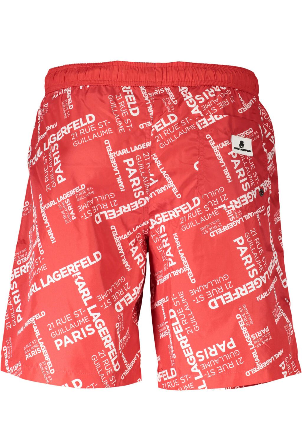 KARL LAGERFELD BEACHWEAR COSTUME PARTS UNDER MAN RED KL20MBL01_ROSSO_RED