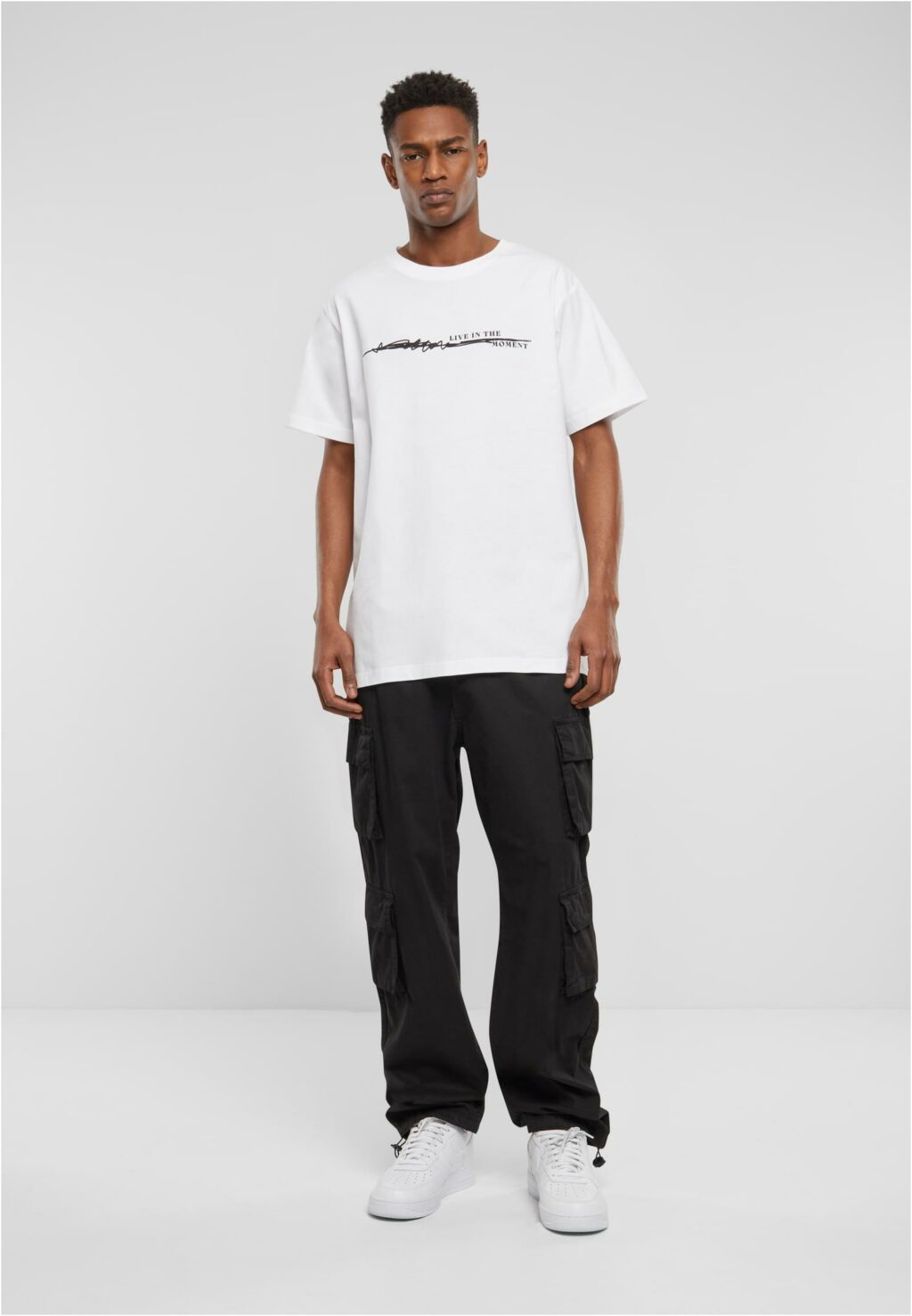 Live In The Moment Tee white MT3038