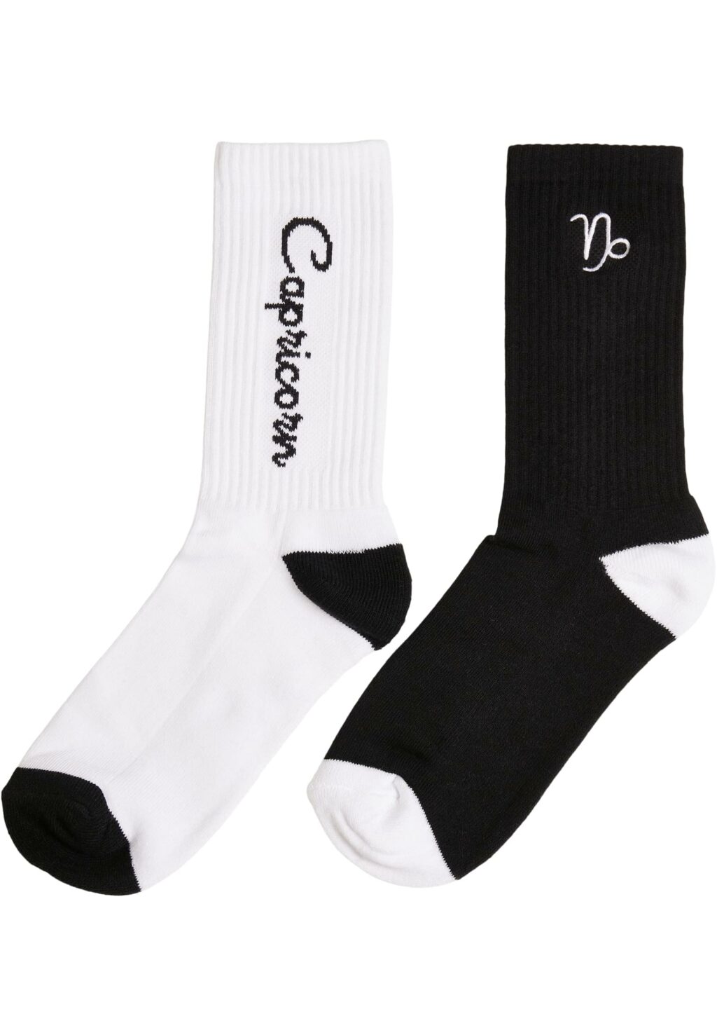 Zodiac Socks 2-Pack black/white capricorn MT2235