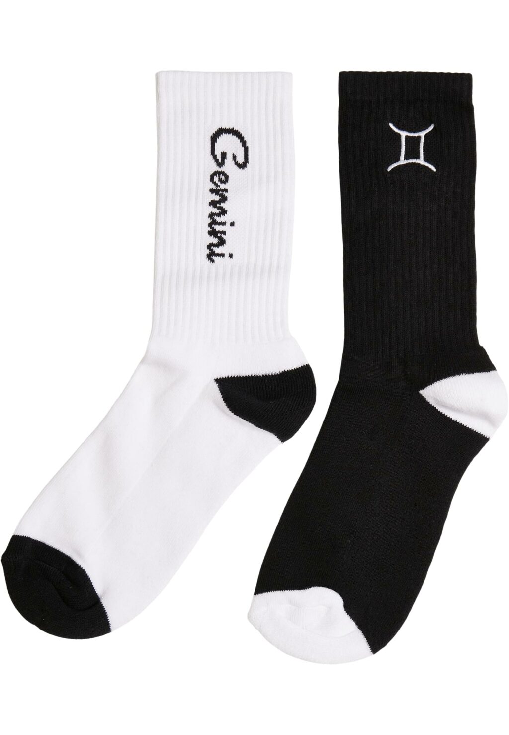 Zodiac Socks 2-Pack black/white gemini MT2235