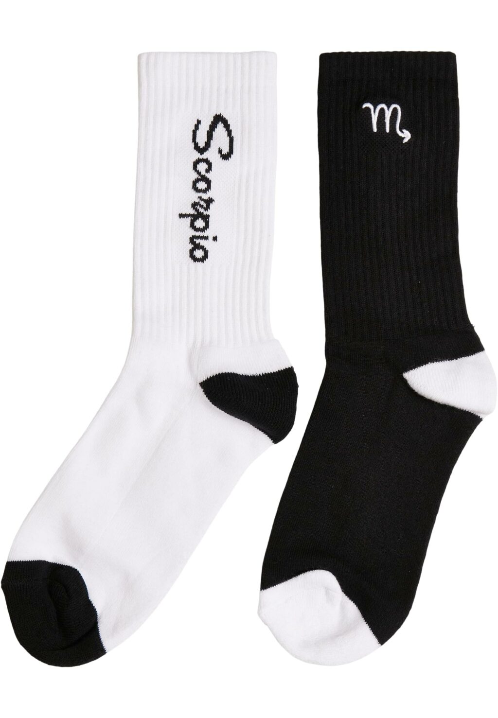 Zodiac Socks 2-Pack black/white scorpio MT2235