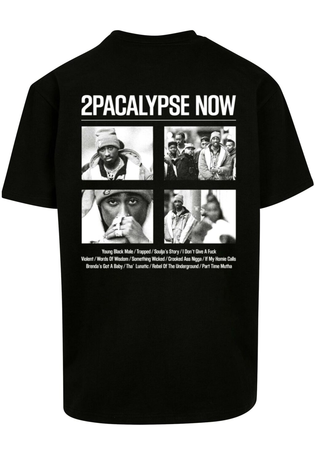 2Pac - 2Pacalypse Now Oversize Tee black MT3128