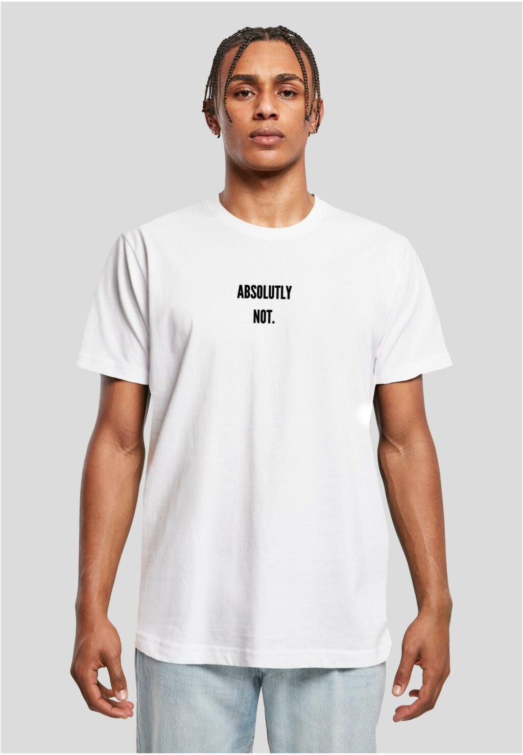 Absolutely Not Tee white MT2371