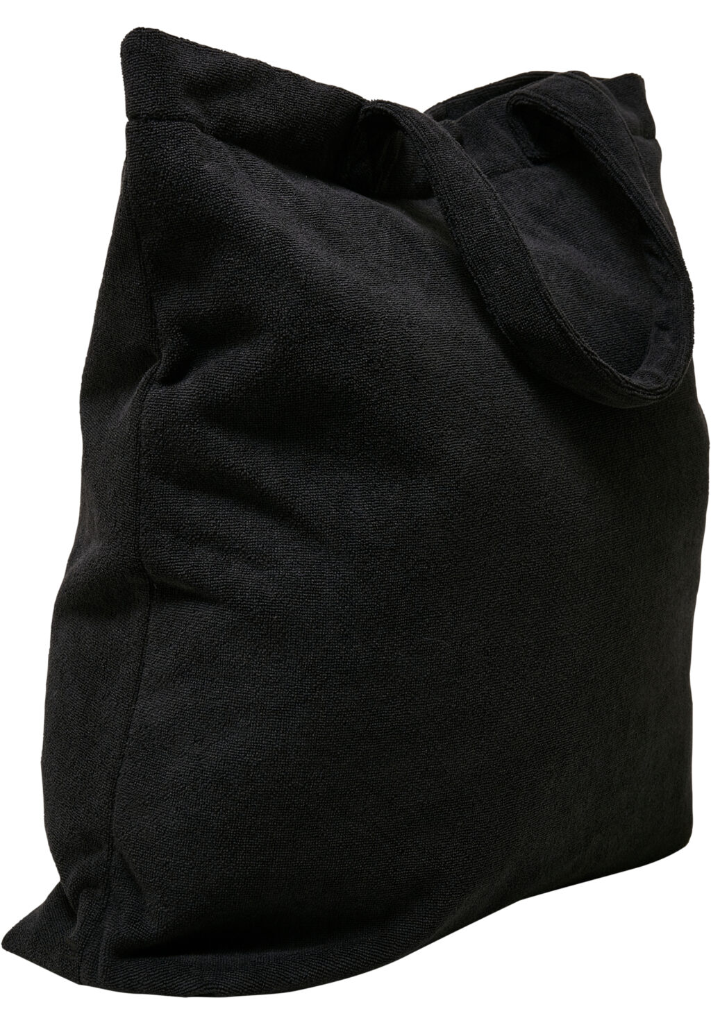 Big Terry Tote Bag black one TB5239