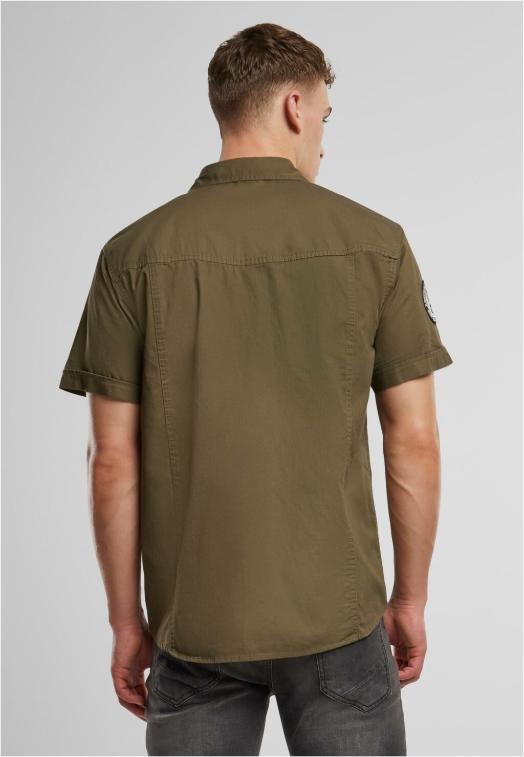 Brandit Luis Vintage Shirt Short Sleeve olive BD4033