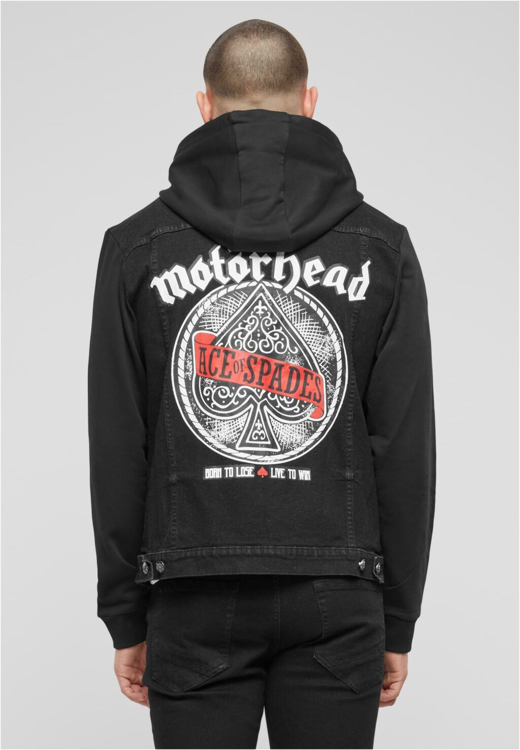Brandit Motörhead Cradock Denimjacket black/black BD61002