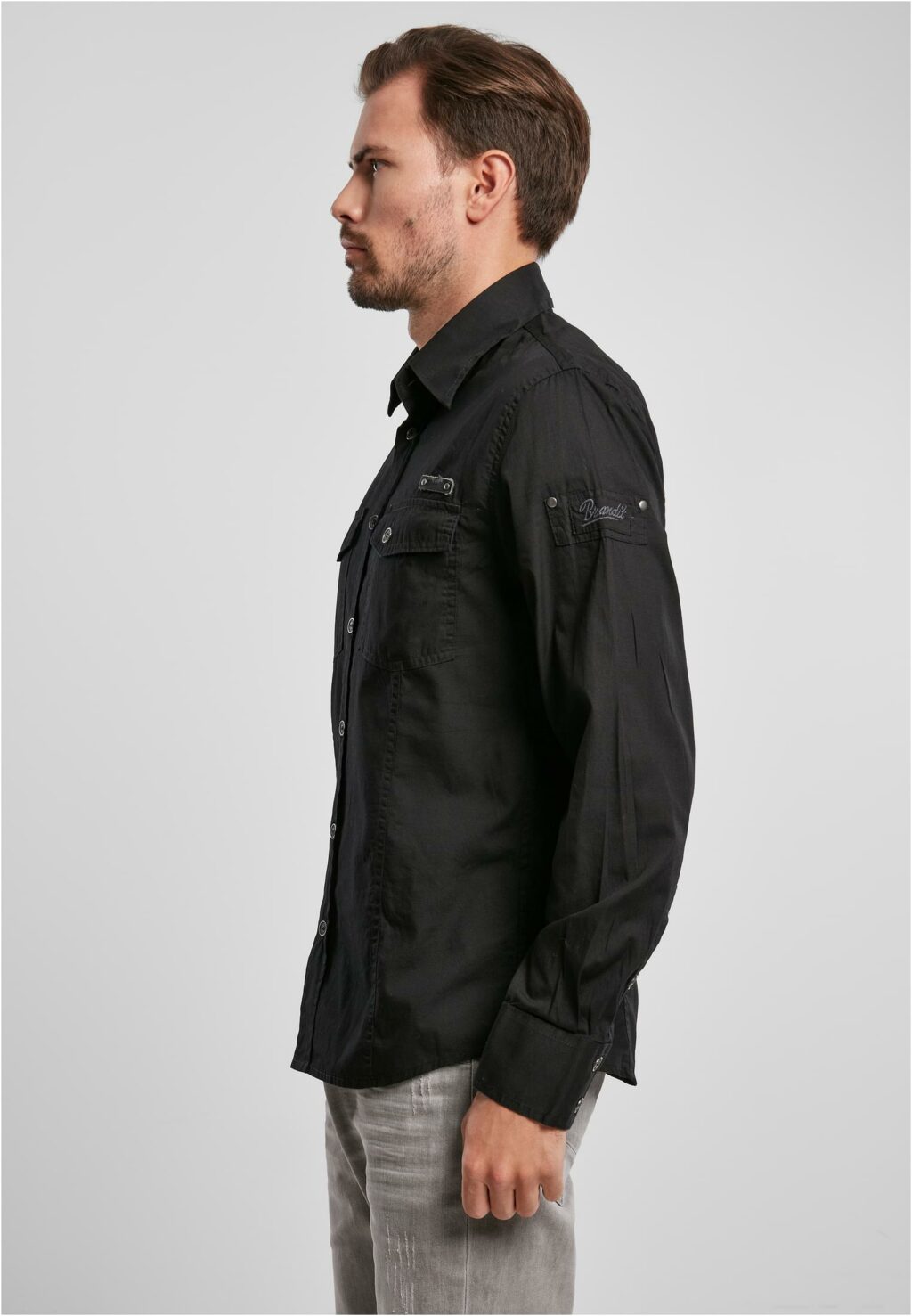 Brandit Slim Worker Shirt black BD4005