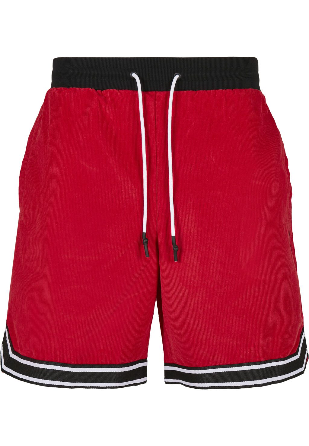 CSBL Reverse Banned Cord Shorts red/black CS2316
