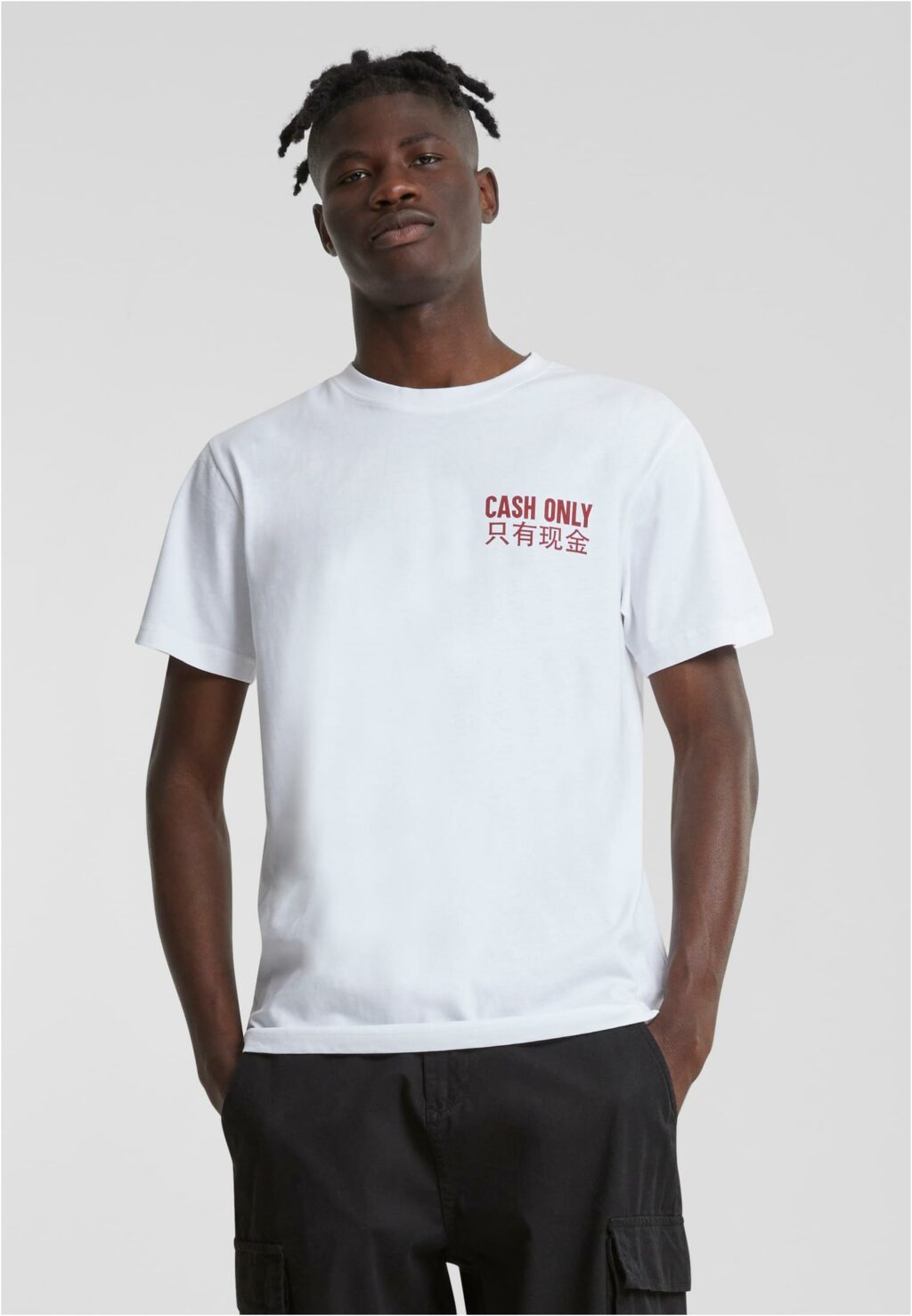 Cash Only Tee white MT816