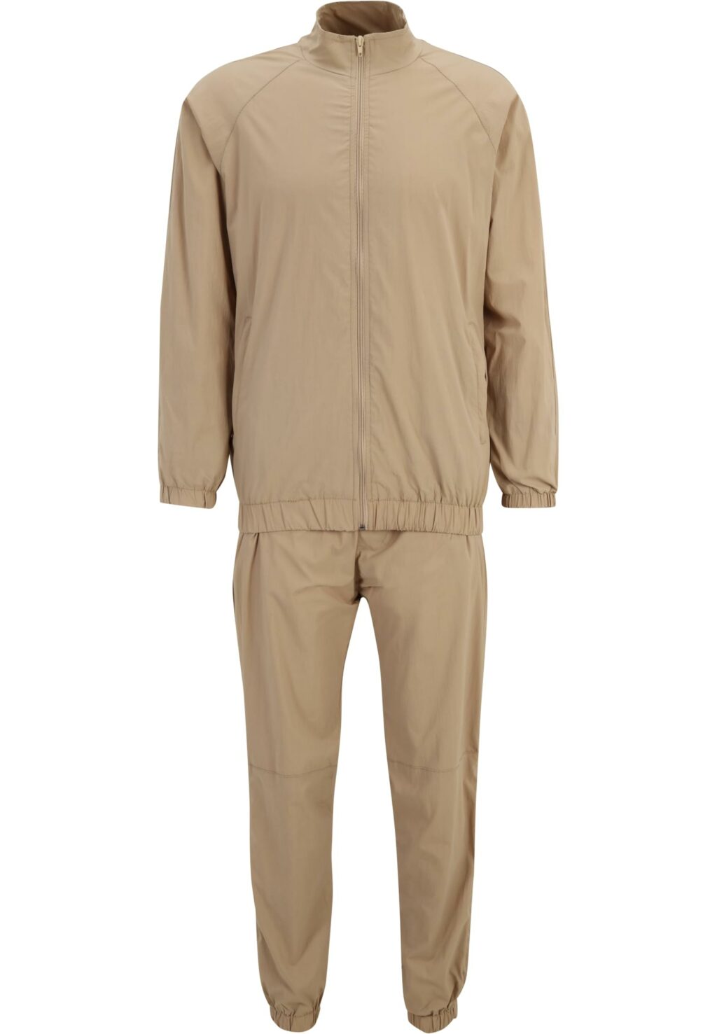DEF Elastic plain track suit beige DFSS034