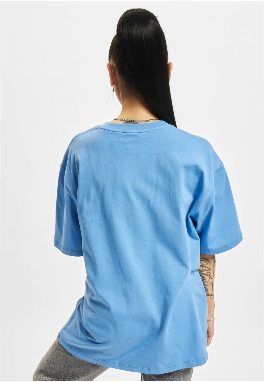 DEF Silicone Print T-Shirt blue DFLTS201
